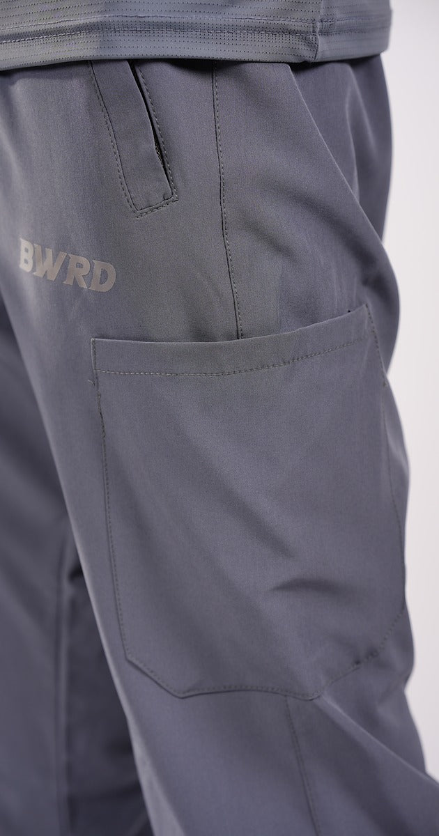 BWRD Dark Grey Trousers Slim Fit