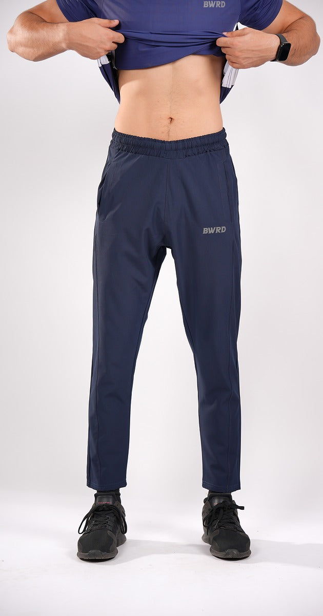 BWRD Navy Blue Trousers Regular Fit
